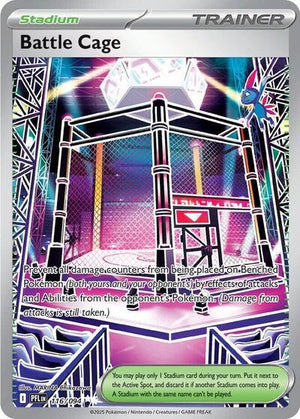 Pokemon TCG - ME02: Phantasmal Flames - Battle Cage - 116/094 - Holofoil