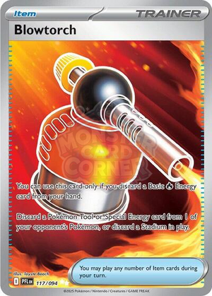 Pokemon TCG - ME02: Phantasmal Flames - Blowtorch - 117/094 - Holofoil