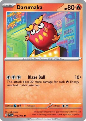Pokemon TCG - ME02: Phantasmal Flames - Darumaka - 015/094
