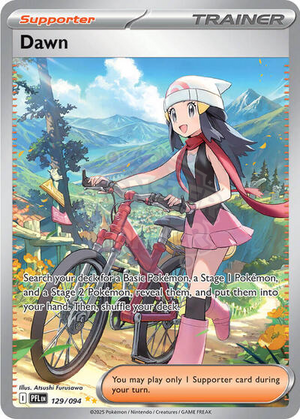 Pokemon TCG - ME02: Phantasmal Flames - Dawn - 129/094 - Holofoil