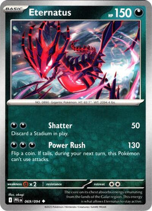 Pokemon TCG - ME02: Phantasmal Flames - Eternatus - 069/094 - Reverse Holofoil
