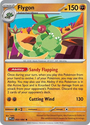 Pokemon TCG - ME02: Phantasmal Flames - Flygon - 053/094 - Holofoil