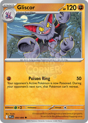 Pokemon TCG - ME02: Phantasmal Flames - Gliscor - 050/094