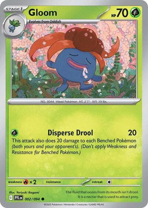 Pokemon TCG - ME02: Phantasmal Flames - Gloom - 002/094