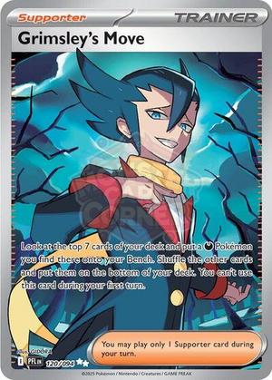 Pokemon TCG - ME02: Phantasmal Flames - Grimsley's Move - 120/094 - Holofoil