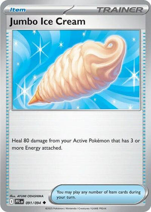 Pokemon TCG - ME02: Phantasmal Flames - Jumbo Ice Cream - 091/094