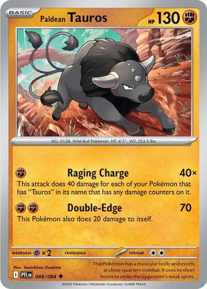Pokemon TCG - ME02: Phantasmal Flames - Paldean Tauros - 048/094