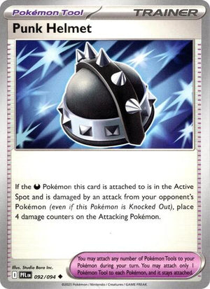 Pokemon TCG - ME02: Phantasmal Flames - Punk Helmet - 092/094 - Reverse Holofoil