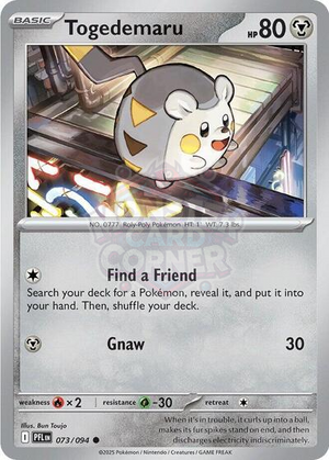 Pokemon TCG - ME02: Phantasmal Flames - Togedemaru - 073/094