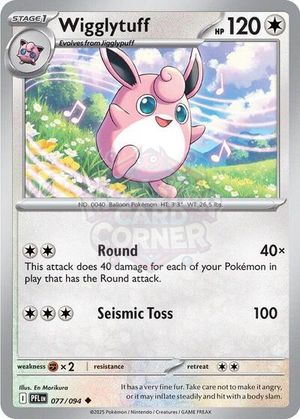 Pokemon TCG - ME02: Phantasmal Flames - Wigglytuff - 077/094