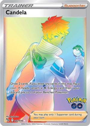Pokemon TCG - Pokemon GO - Candela - 083/078 - Holofoil