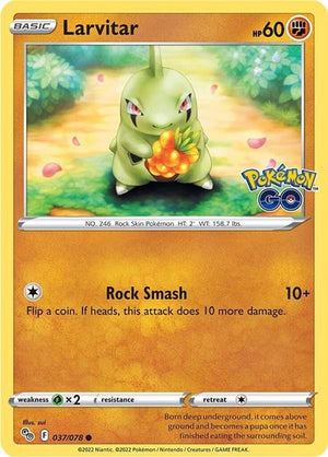 Pokemon TCG - Pokemon GO - Larvitar - 037/078