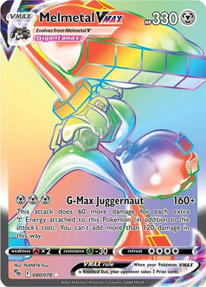Pokemon TCG - Pokemon GO - Melmetal VMAX - 080/078 - Holofoil