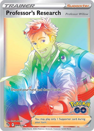Pokemon TCG - Pokemon GO - Professor's Research - 084/078 - Holofoil