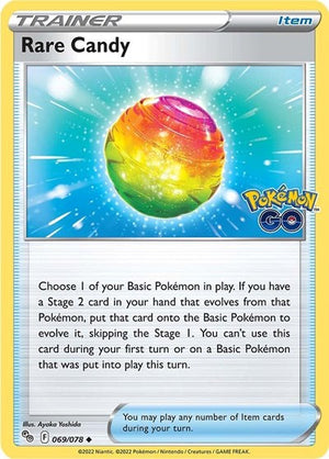 Pokemon TCG - Pokemon GO - Rare Candy - 069/078