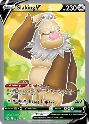 Pokemon TCG - Pokemon GO - Slaking V - 077/078 - Holofoil