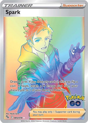 Pokemon TCG - Pokemon GO - Spark - 085/078 - Holofoil