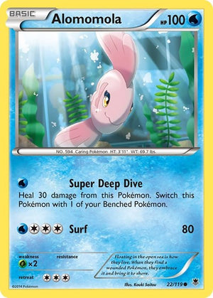 Pokemon TCG - XY - Phantom Forces - Alomomola - 22/119