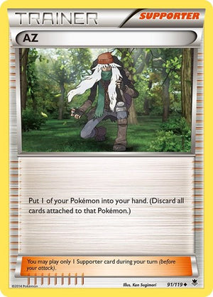 Pokemon TCG - XY - Phantom Forces - AZ - 91/119