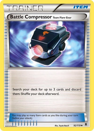 Pokemon TCG - XY - Phantom Forces - Battle Compressor - 92/119 - Reverse Holofoil