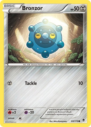 Pokemon TCG - XY - Phantom Forces - Bronzor - 60/119