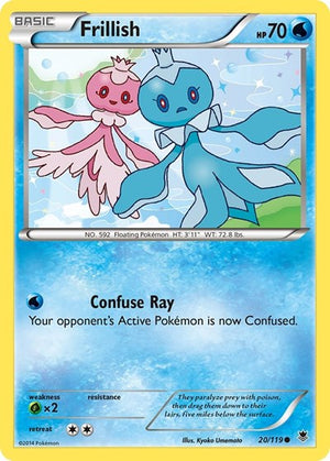Pokemon TCG - XY - Phantom Forces - Frillish - 20/119
