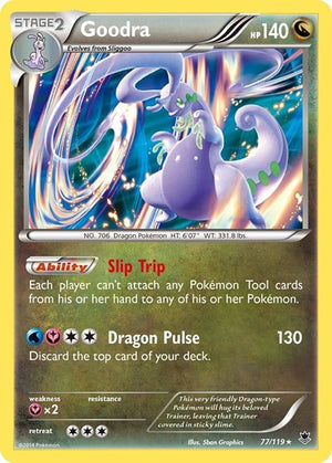 Pokemon TCG - XY - Phantom Forces - Goodra - 77/119 - Holofoil