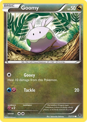 Pokemon TCG - XY - Phantom Forces - Goomy - 75/119 - Reverse Holofoil