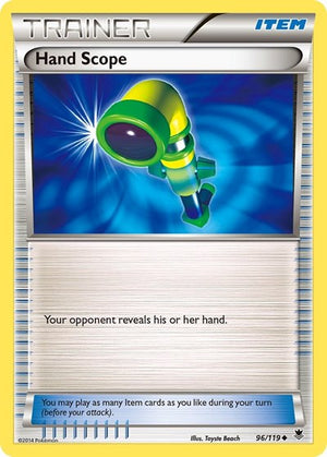 Pokemon TCG - XY - Phantom Forces - Hand Scope - 96/119