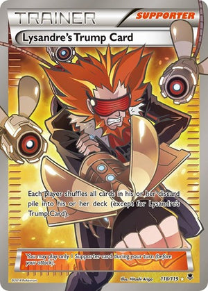 Pokemon TCG - XY - Phantom Forces - Lysandre's Trump Card - 118/119 - Holofoil