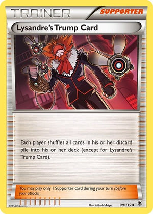 Pokemon TCG - XY - Phantom Forces - Lysandre's Trump Card - 99/119 - Reverse Holofoil