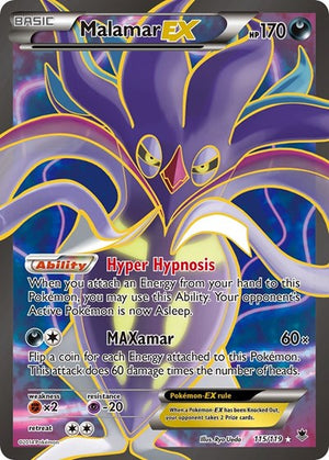 Pokemon TCG - XY - Phantom Forces - Malamar EX - 115/119 - Holofoil