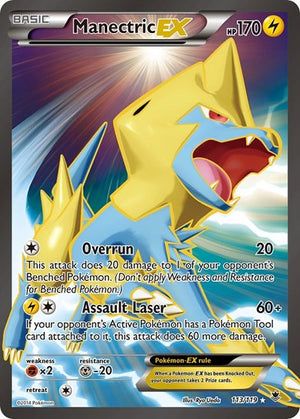 Pokemon TCG - XY - Phantom Forces - Manectric EX - 113/119 - Holofoil