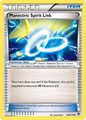 Pokemon TCG - XY - Phantom Forces - Manectric Spirit Link - 100/119