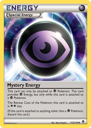Pokemon TCG - XY - Phantom Forces - Mystery Energy - 112/119 - Reverse Holofoil