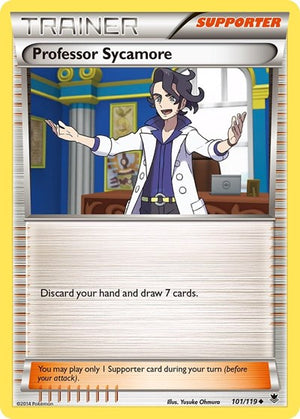 Pokemon TCG - XY - Phantom Forces - Professor Sycamore - 101/119
