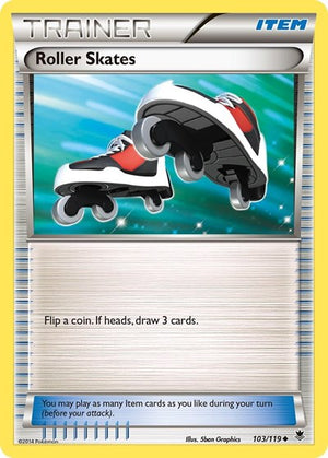 Pokemon TCG - XY - Phantom Forces - Roller Skates - 103/119