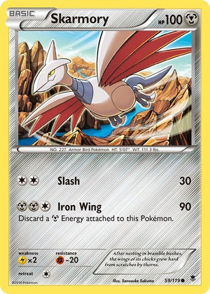 Pokemon TCG - XY - Phantom Forces - Skarmory - 59/119