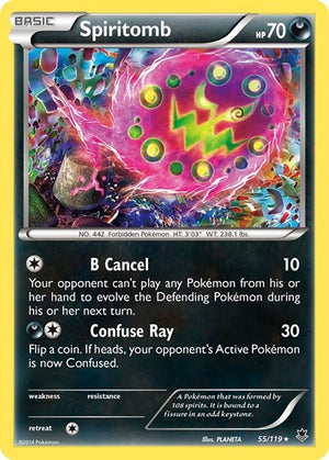 Pokemon TCG - XY - Phantom Forces - Spiritomb - 55/119