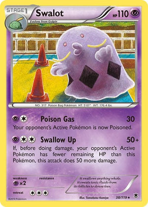 Pokemon TCG - XY - Phantom Forces - Swalot - 38/119