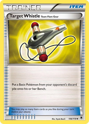 Pokemon TCG - XY - Phantom Forces - Target Whistle - 106/119