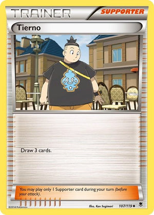 Pokemon TCG - XY - Phantom Forces - Tierno - 107/119