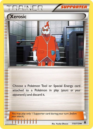 Pokemon TCG - XY - Phantom Forces - Xerosic - 110/119 - Reverse Holofoil