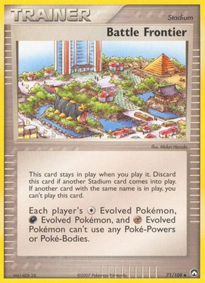 Pokemon TCG - EX Power Keepers - Battle Frontier - 71/108 - Reverse Holofoil