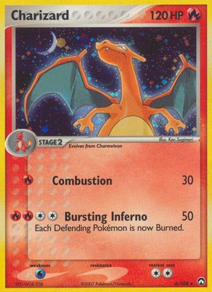 Pokemon TCG - EX Power Keepers - Charizard - 6/108 - Holofoil