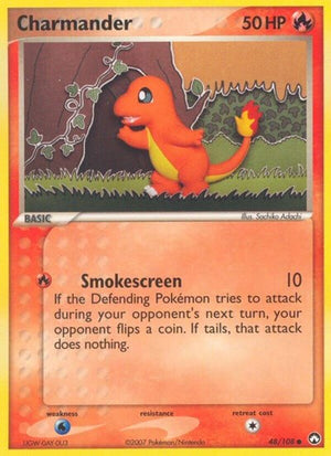 Pokemon TCG - EX Power Keepers - Charmander - 48/108