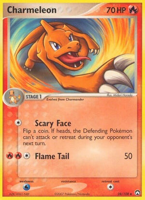 Pokemon TCG - EX Power Keepers - Charmeleon - 28/108