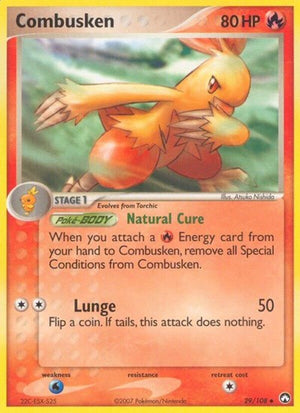 Pokemon TCG - EX Power Keepers - Combusken - 29/108 - Reverse Holofoil