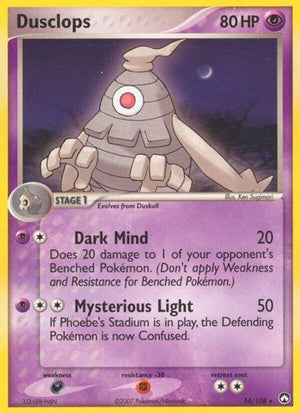 Pokemon TCG - EX Power Keepers - Dusclops - 14/108