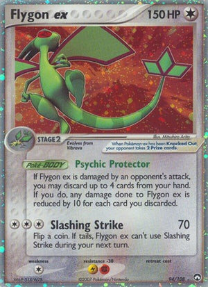Pokemon TCG - EX Power Keepers - Flygon ex - 94/108 - Holofoil